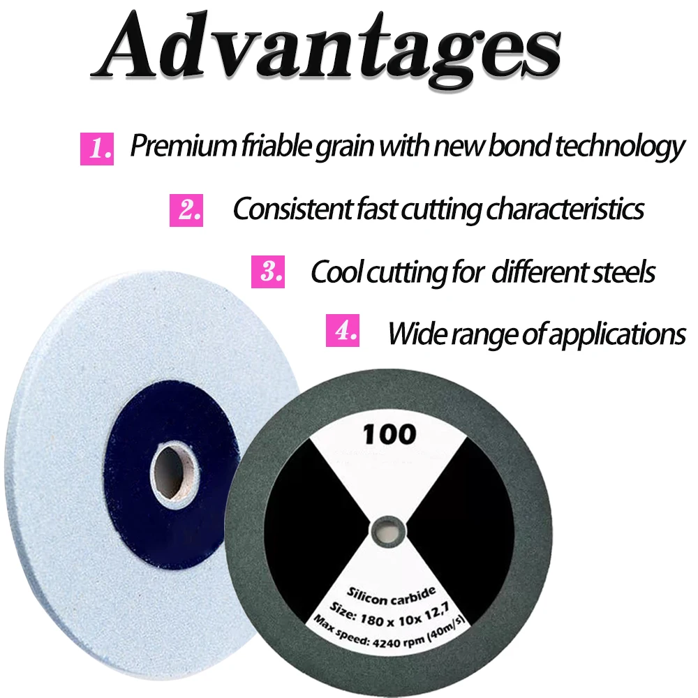 Silicone Carbide Aluminium Oxide Grinding Wheel Abrasive Wheel Stone