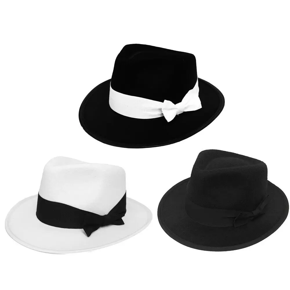 Adults Deluxe Gangster Hat 1920s Fancy 