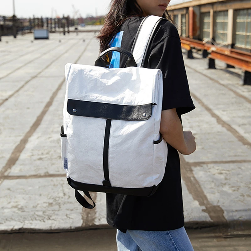 Hombre Loewe Mochila en nailon y parte superior enrollable Negro|Multicolor  | Mochilas ⋆ MuthaFunk Company
