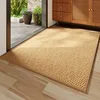 Polypropylene doormat - pineapple pattern brown