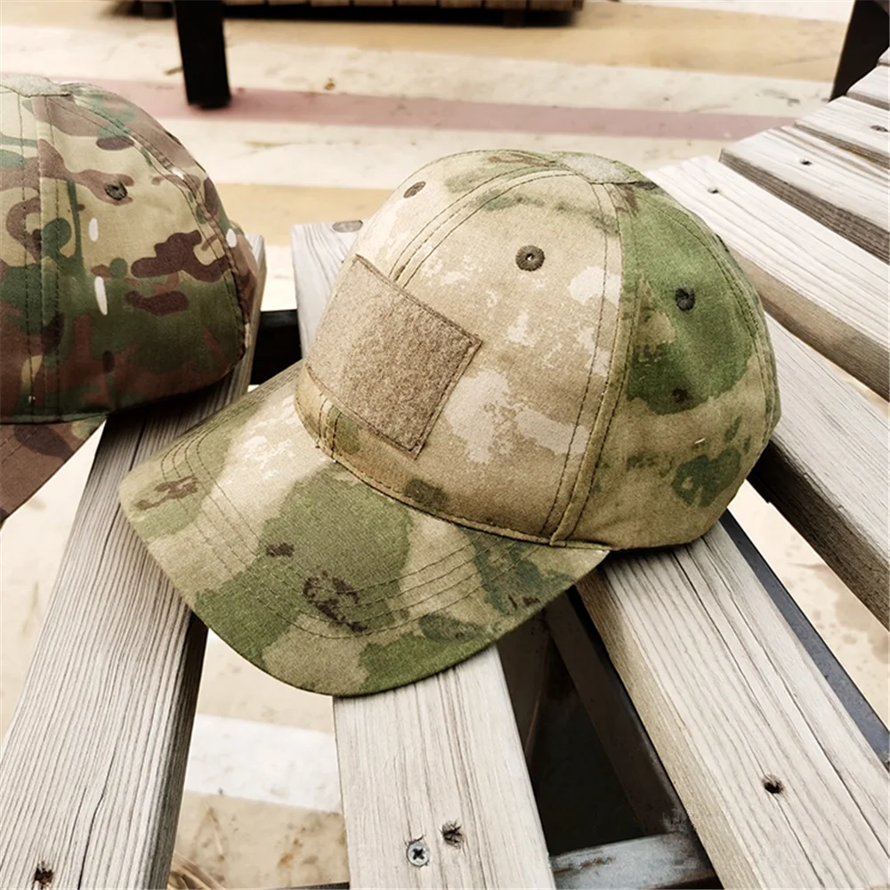 Tactical Operator Adjustable Contractor Patch Camo Hat