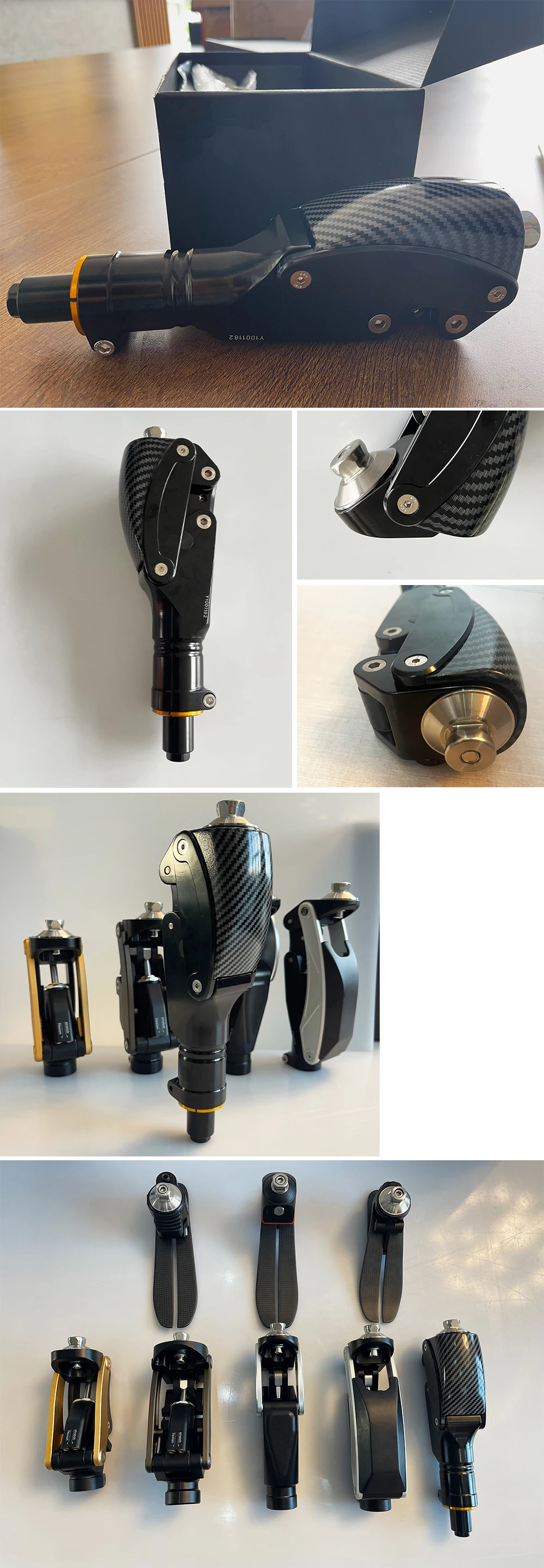 Superior Geometric Intelligent Bionic Knee Joint Orthotics Made Carbon Fiber Factory Price Hydraulic Multi-Link Manufacturer