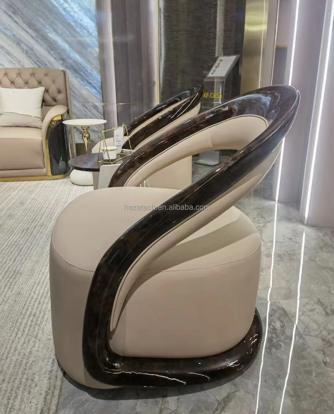 Luxury Classic 3 Seater Hotel Lobby Sofa Set Living Room New Design ...