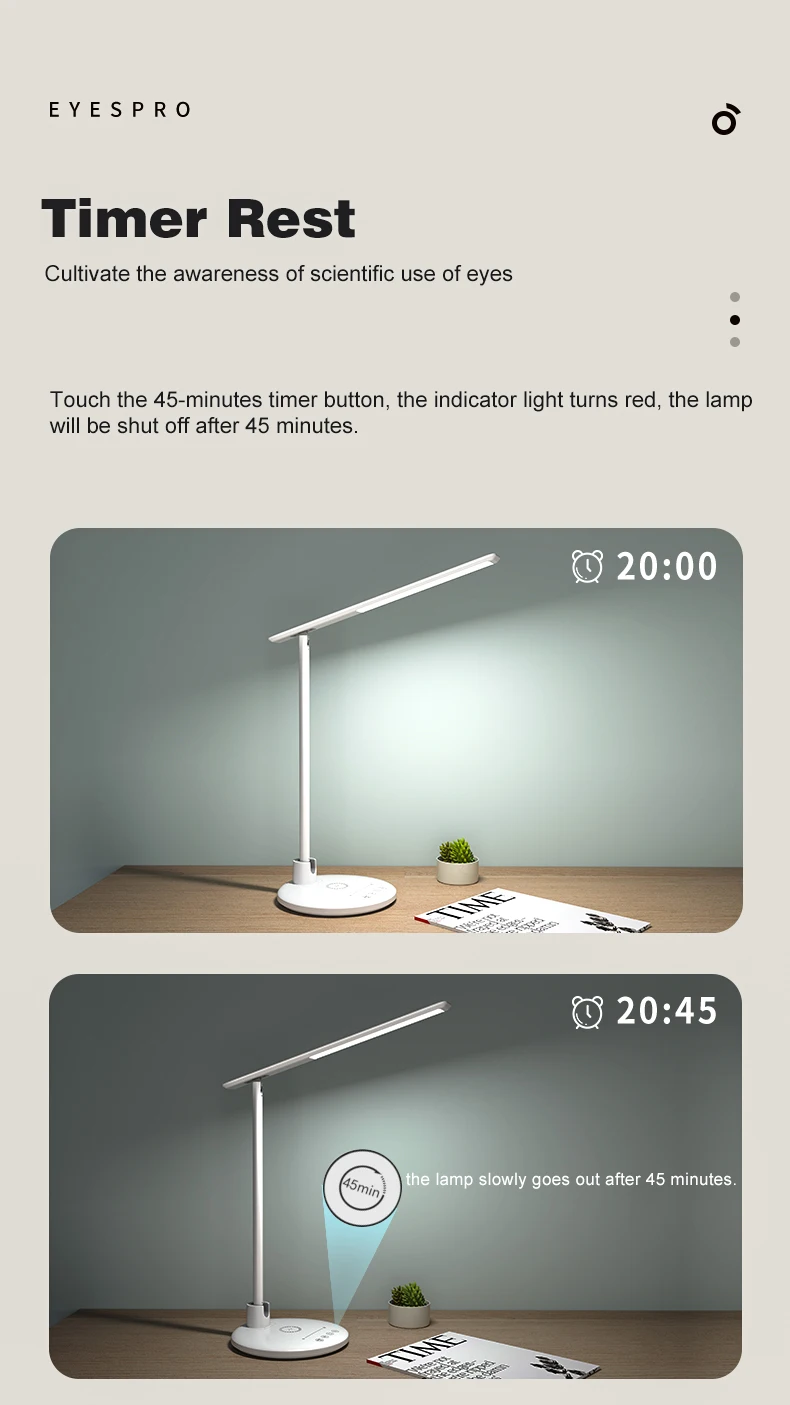 product high grade portable foldable touch control desk lamps eye caring study reading table light-41