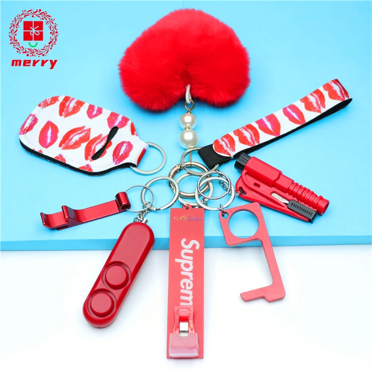 Self Defense Keychain Manufacturer Wholesale Women Self Defense Keychain Defense Keychain Set Survival With Mase Buy Keychain Keychain Survival Defense Keychain Set Survival With Mase Product On Alibaba Com