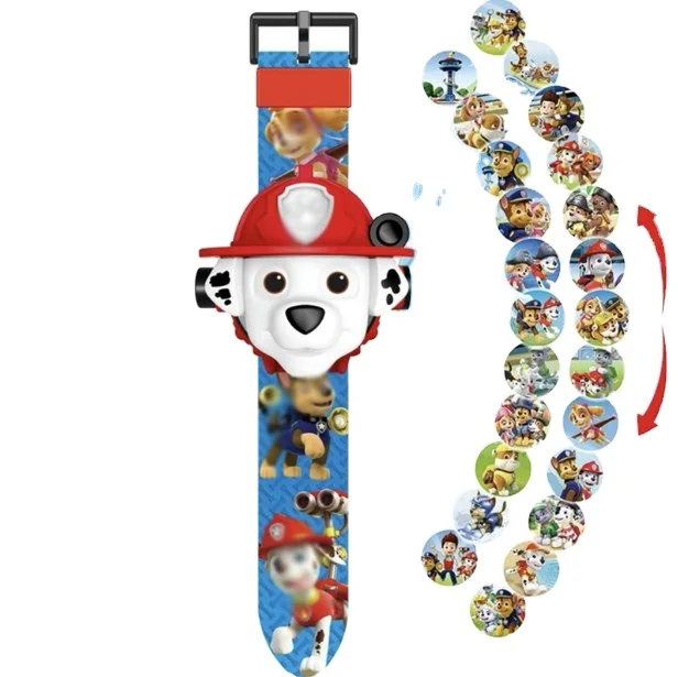 Рождественские подарки на заказ, детские цифровые наручные часы с мультяшным рисунком для детей, светящиеся музыкальные 3d-часы с изображением лапы Человека-паука