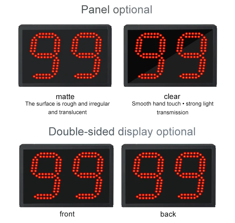 Cheetie Cp011 Outdoor Big Led 24 Seconds 30 Seconds Counter Countdown