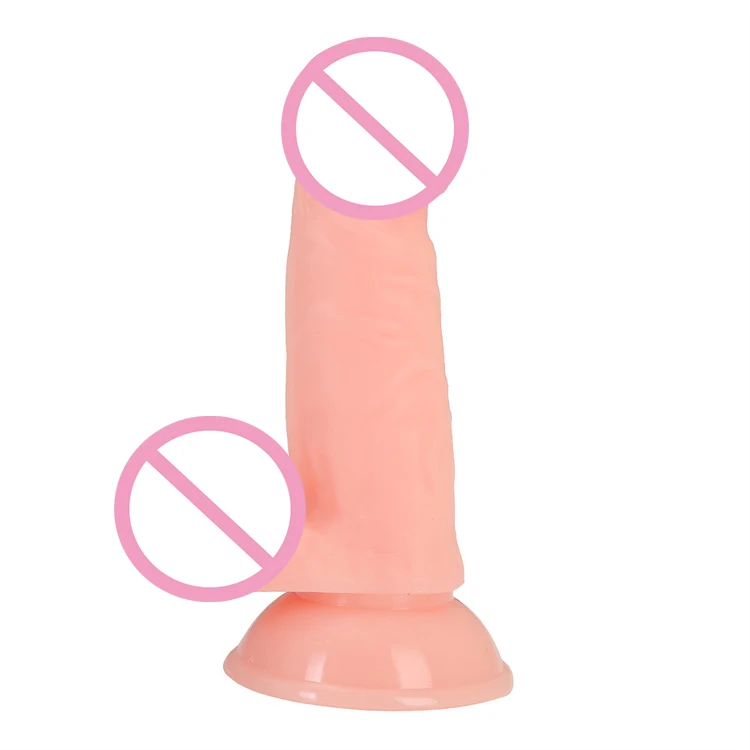 High Quality 6 Inch PVC Penis Dildo for Women Sex Toys for Adults Soft  Realistic Thrusting Dildo Penis Sex Toys for Women