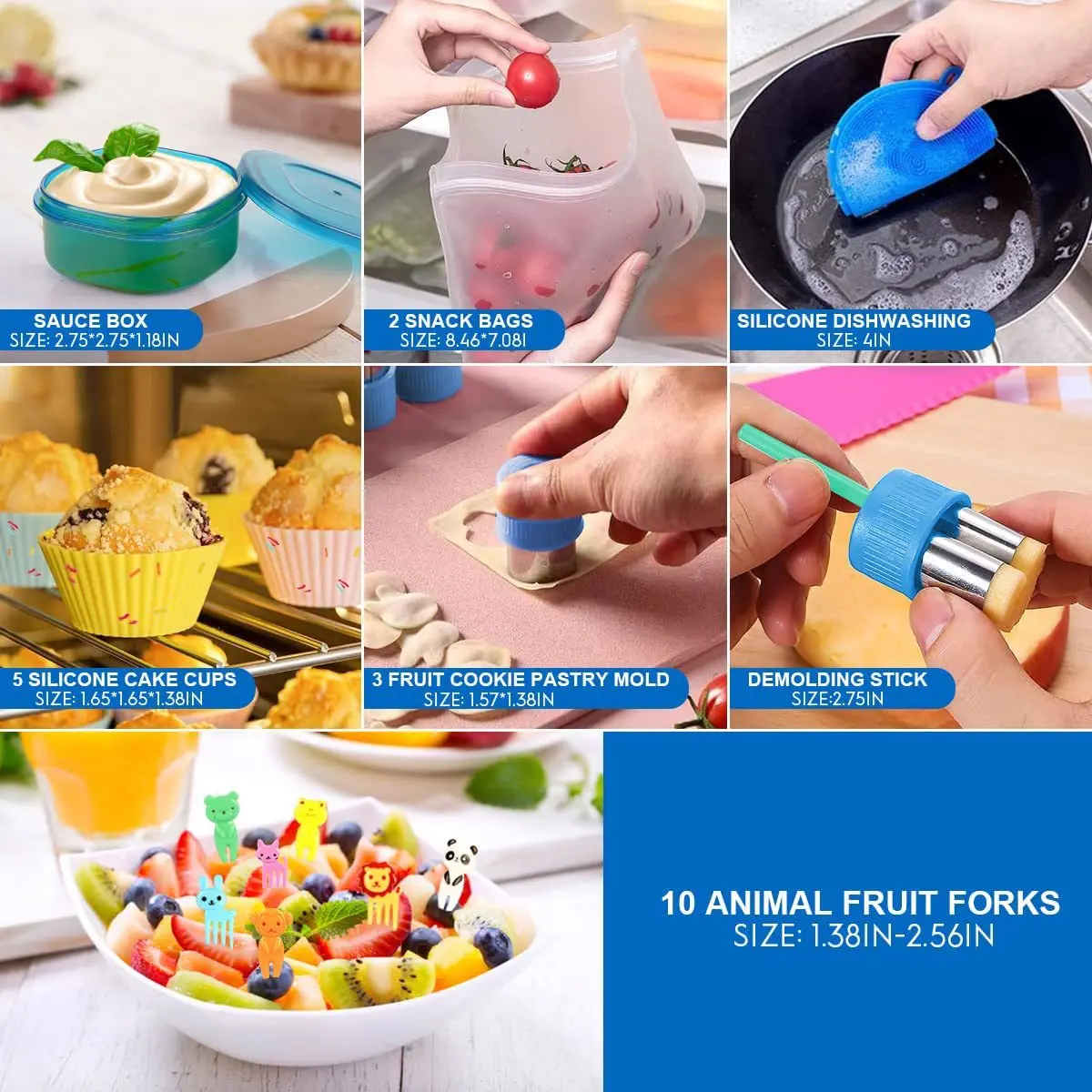 27 Pcs Creative Lunch Box Kids Adult Lunch Box Lunch Box With 4