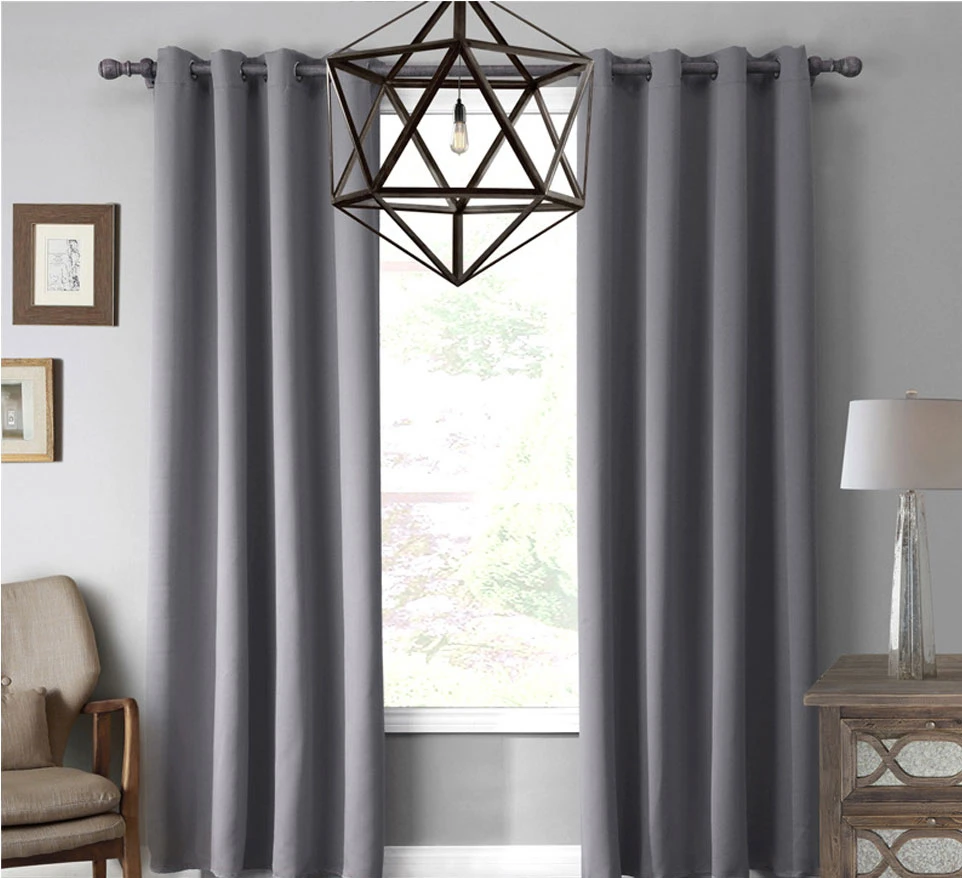Alexa Motorized Electric Wifi Control Dark Color Blackout Hotel Curtains Vertical Shades Drapes Protect Privacy Curtains