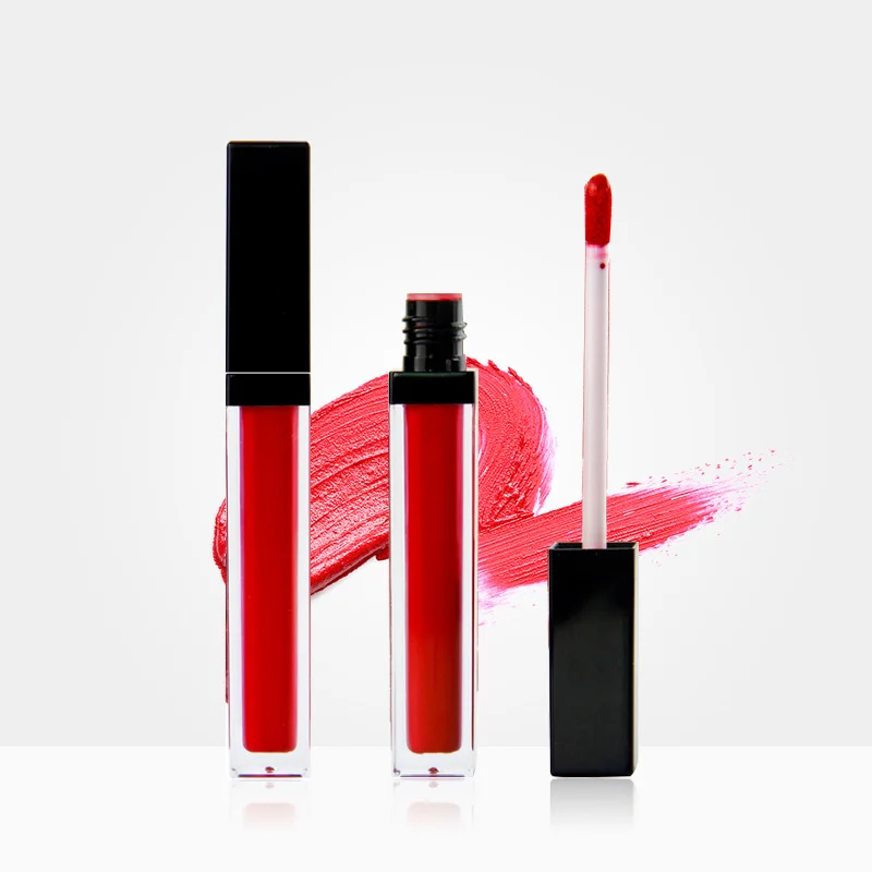 Custom 42-Color Lip Gloss Vendor Private Label Matte Mineral Liquid Lipstick Waterproof and Portable