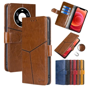 In Stock High Quality PU TPU Shockproof Card Wallet Case For Enjoy 5 6 7 Flip Cover For HUAWEI P30/20/10/9/8 Luxury Leather Case