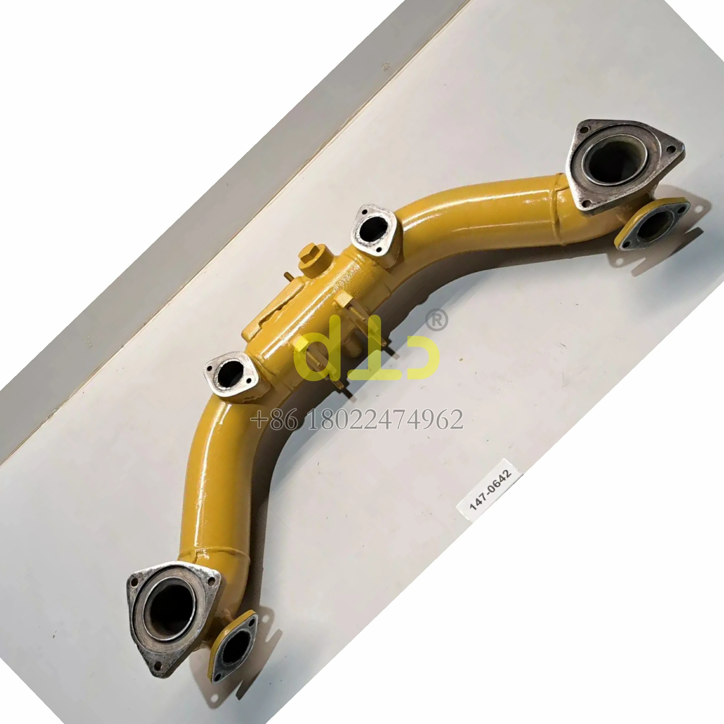 1470642 Construction Diesel Machinery Parts New Parts G3412 G3408 3412 3408 Diesel Engine Parts Exhaust Manifold 147-0642