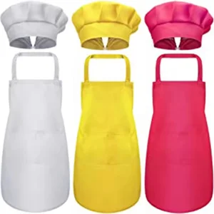 Children's Apron Drawing Art Kitchen Eating Kindergarten Make Handmade Apron Custom logo