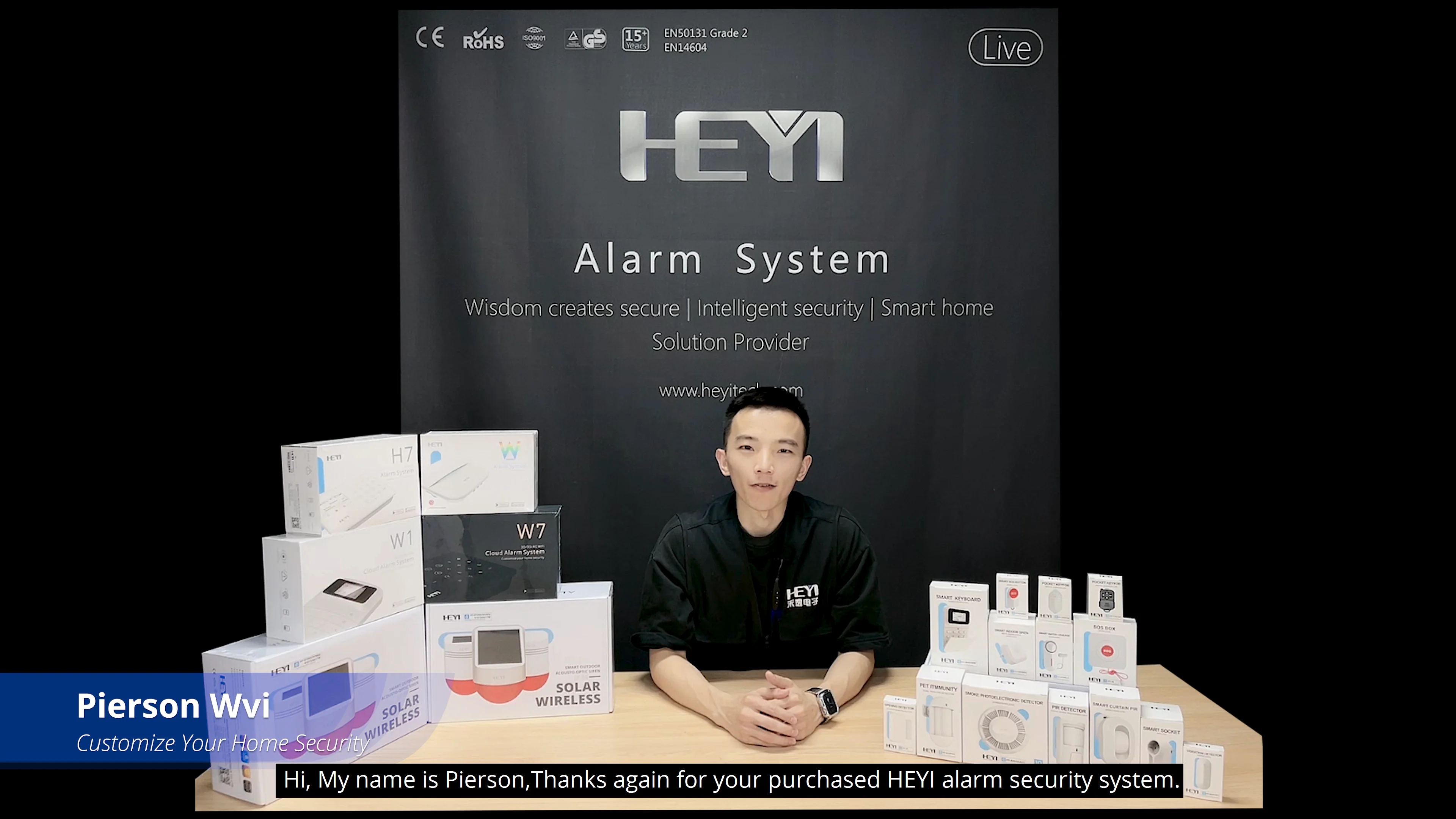 32 Wireless Zones 4 Wired Zones Intelligent Gsm/3g/wifi Alarm System