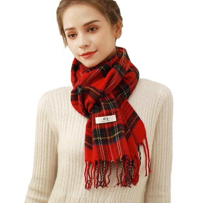Tejido Suave Acrílico Chal Pashmina Mujer 200x70cm - Acrílico Suave - Para Invierno Y Otoño Complemento Moda