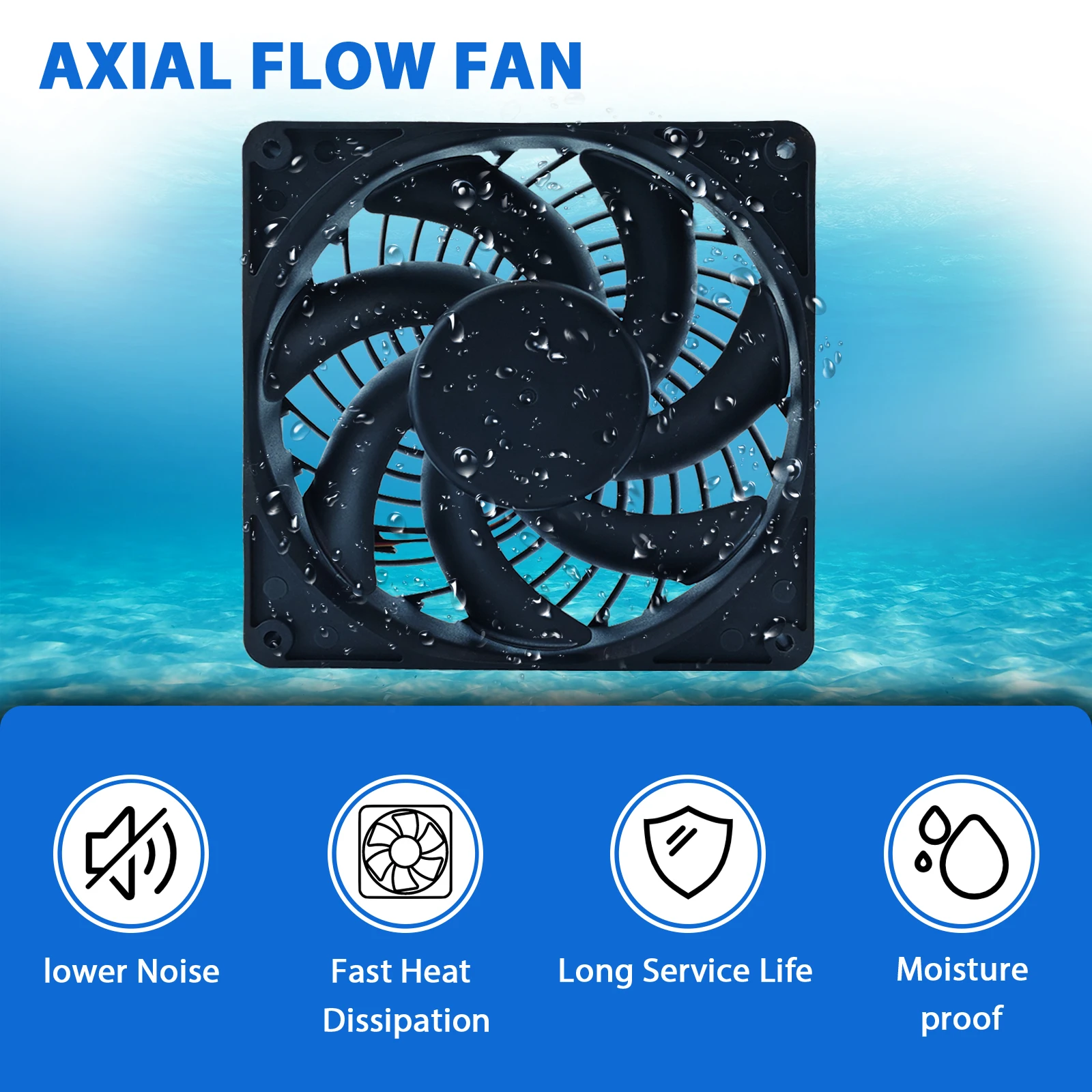 Cross Flow Fan, Tangential, 12V, 24V, 230V - detail 12