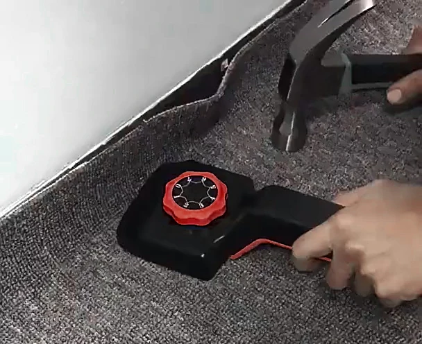 Adjustable Carpet Stretcher Installer Knee Kicker - Seagull