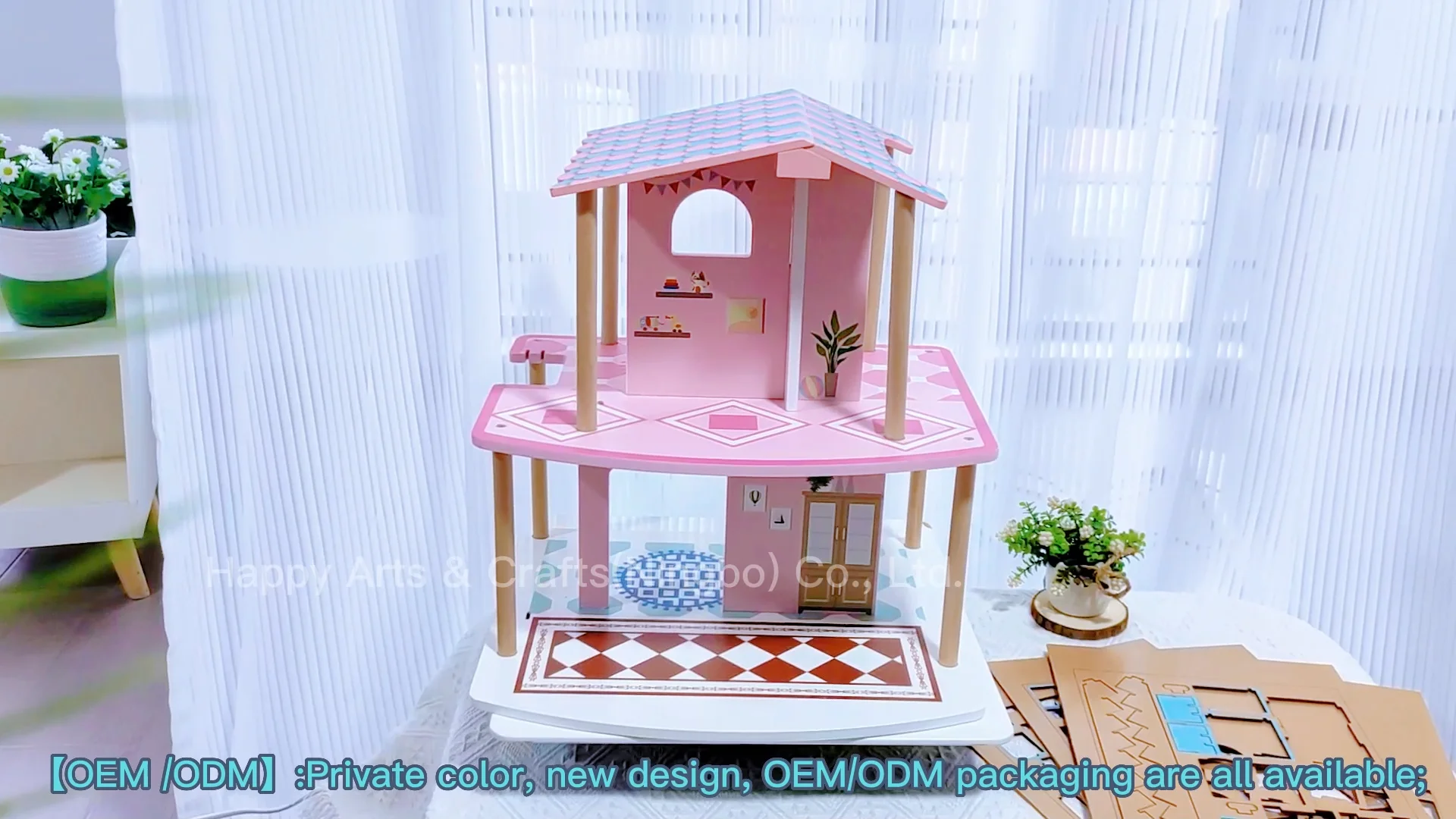 Little Room Doll House Fun DIY Toy for Kids Aged 3Y+