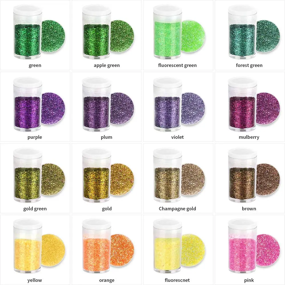 Extra Resin Glitter Powder Assorted Craft Glitter for Epoxy Resin Art Body  Face Hair Craft Glitter - China Glitter Powder and Craft Glitter price