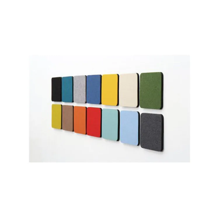 High Quality Polyester Fibre Acoustic Panel Large Size Felt Soundproof Acoustic Panel