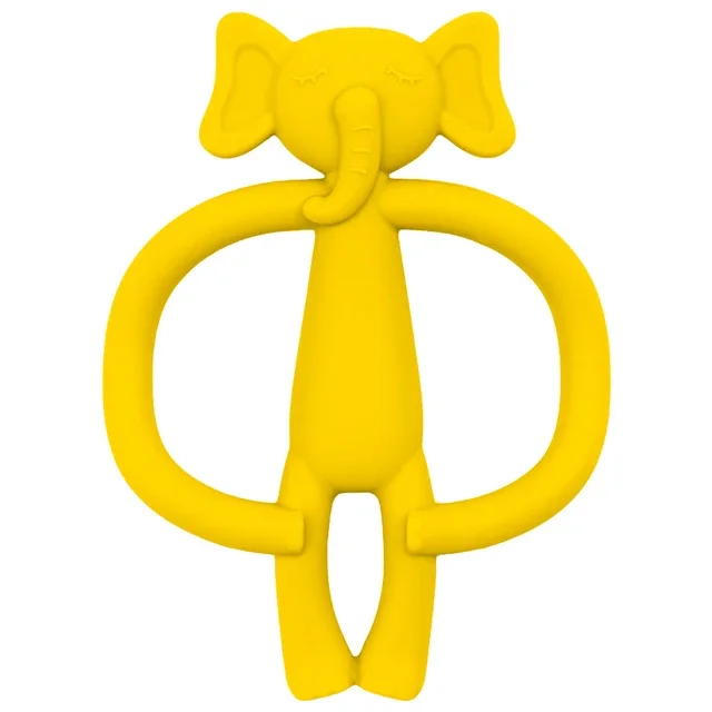 BPA-Free Custom Kid Baby Teether Durable Infant Chewing Soft Toys Food-Grade Silicone Silicon Nursing Gift for Newborns