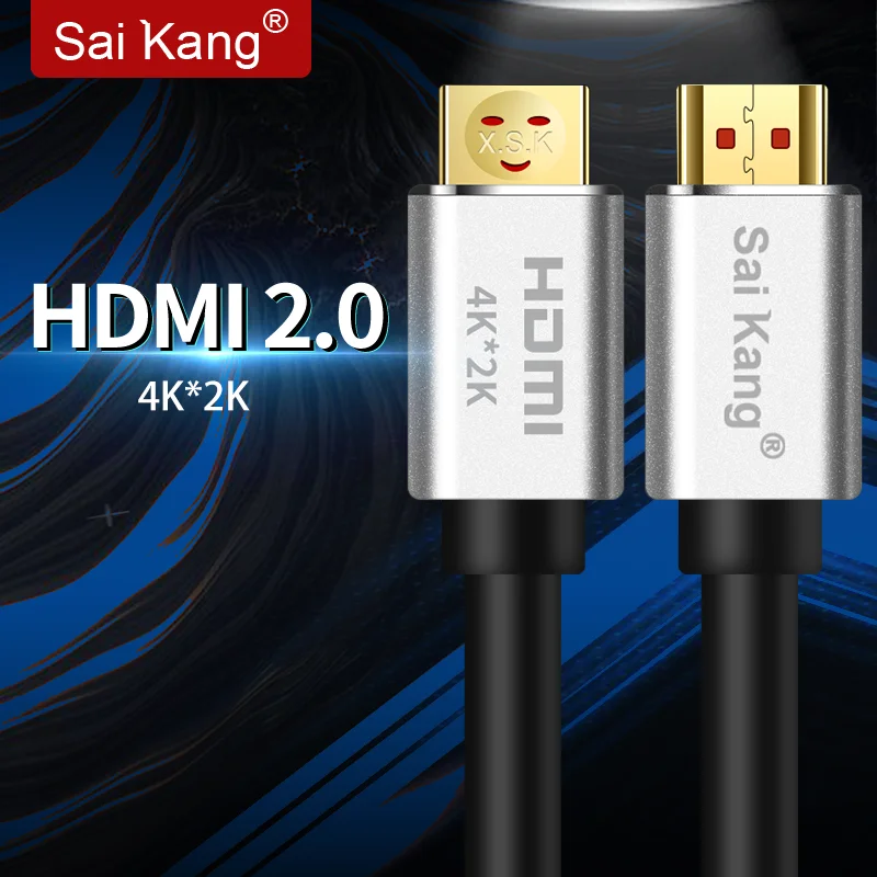 HDMI High Speed Best Price Commission HD Cable 2.0 4K*2K@60HZ 1m 1.5m 2m HDMI Cable 4K 8K HDMI Cable