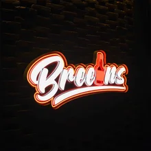 Custom outdoor signboard neon sign American style