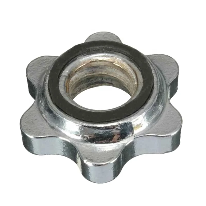 Details about   Weight Check Nut Dumbbell Spinlock Collars Barbell Bar Clips Spin Lock Screw 
