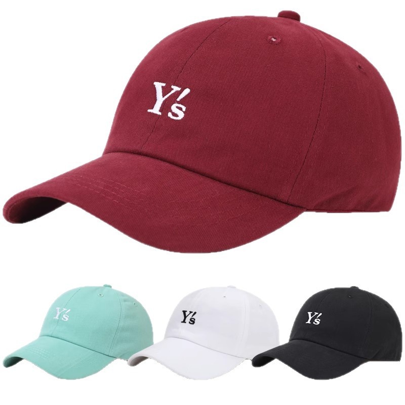 Van Saili Hat K158 2025 Casual Simple Letter Embroidered Cotton Baseball Cap for Men and Women Four Seasons Sunscreen Hair Hat