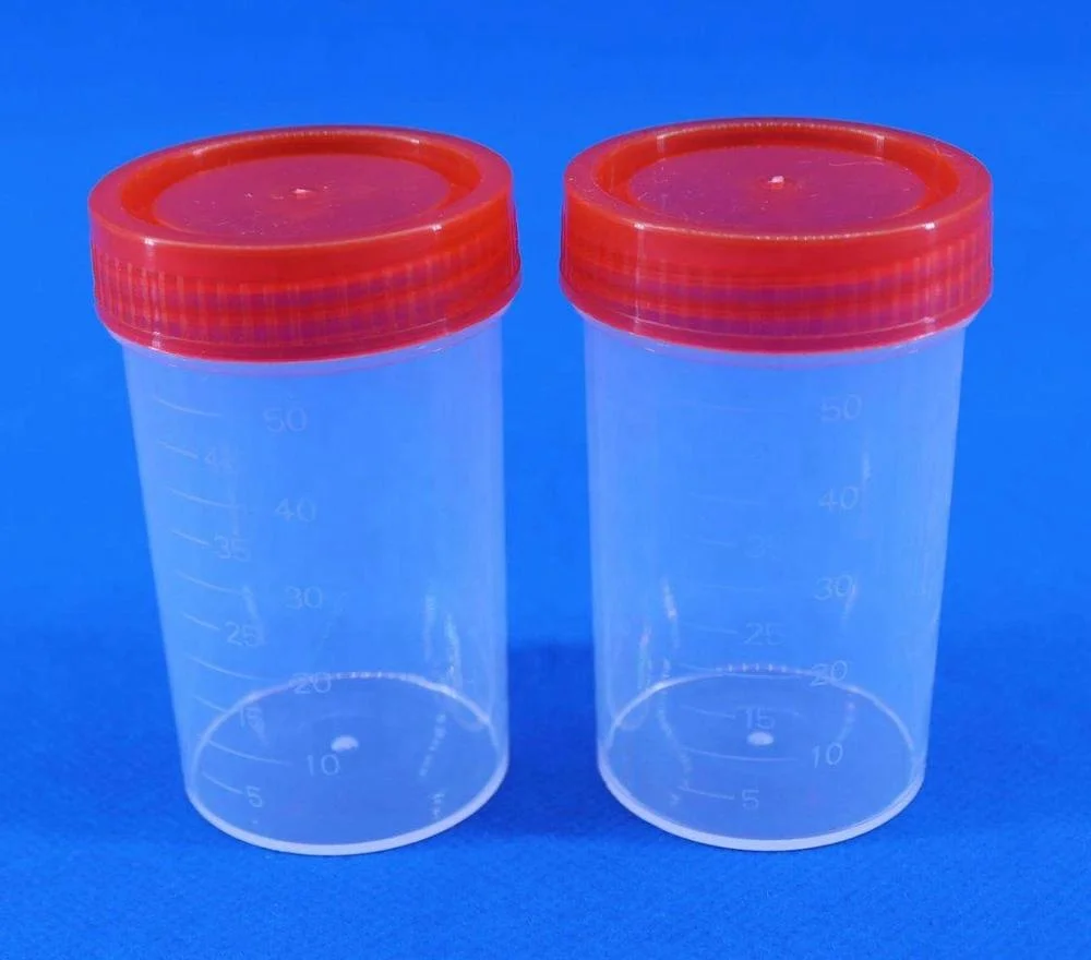 Plastic Disposable Medical Stool Urine Blood Feces Testing Container Tube Collector Making Injection Moulding Molding Machine