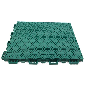 Factory Price New Design 304.8*304.8*16 mm Thick Anti-Slip Wear Resistance PP Interlocking Tile for Basketball Court