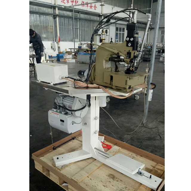 Big Bag Chainstitch Sewing Machine with Hot Knife and Pneumatic Foot Lift 81300