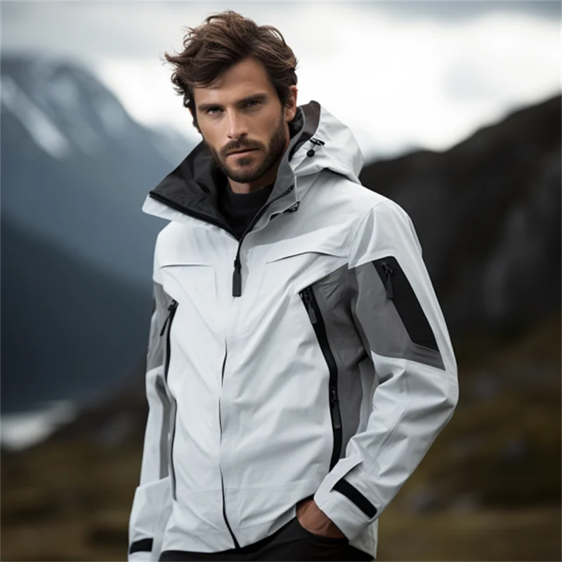 Best Price Newest Warm Windbreaker Fashion Waterproof Hiking Jackets Mens Outdoor Mens Clothing Men'S Mountaineering Jacket