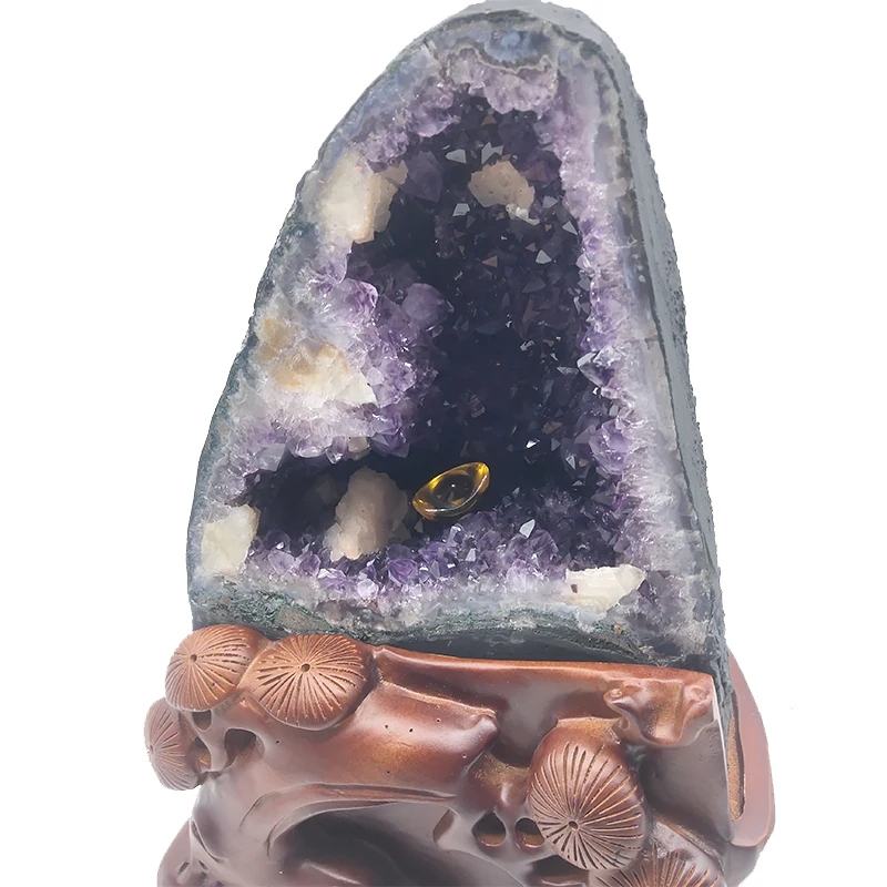 天然石　洞窟　置物 15 楽天市場】◇蛍光ジオード◇ トランカスジオード 晶洞 蛍光