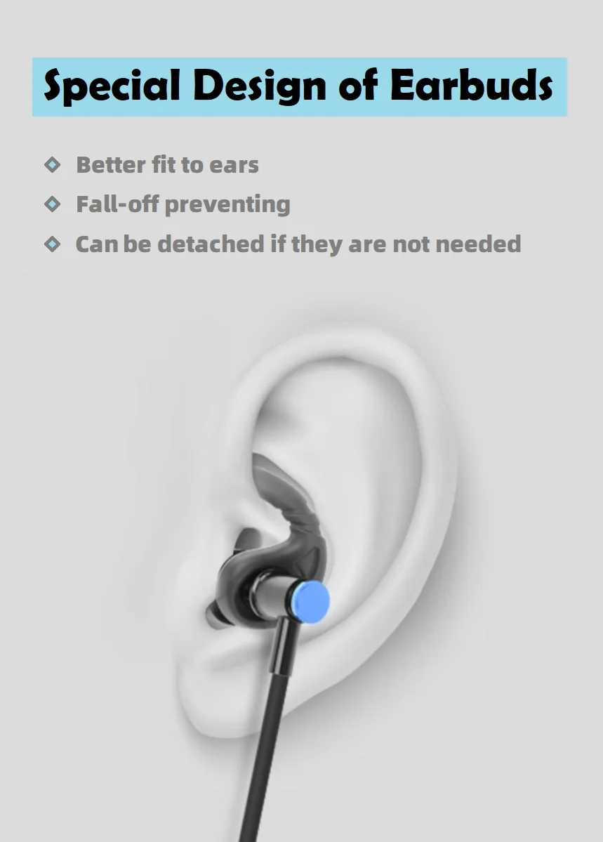 Ibrain Device Ibrain Wireless Earphone - EMF Radiation Blocking Earpieces