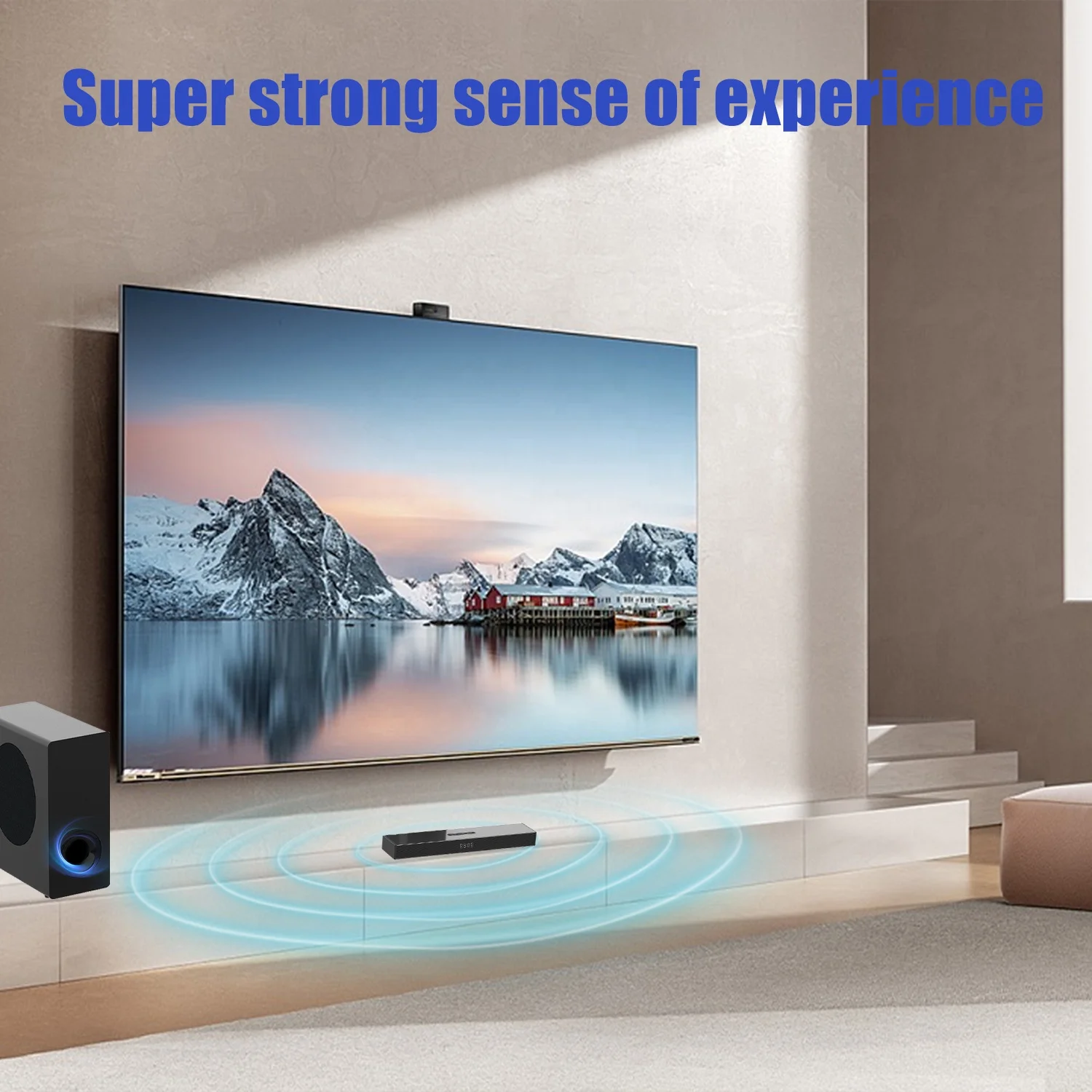 Soundbar Speaker Modern Home Soundbar 50 100 Watts Sound Bars