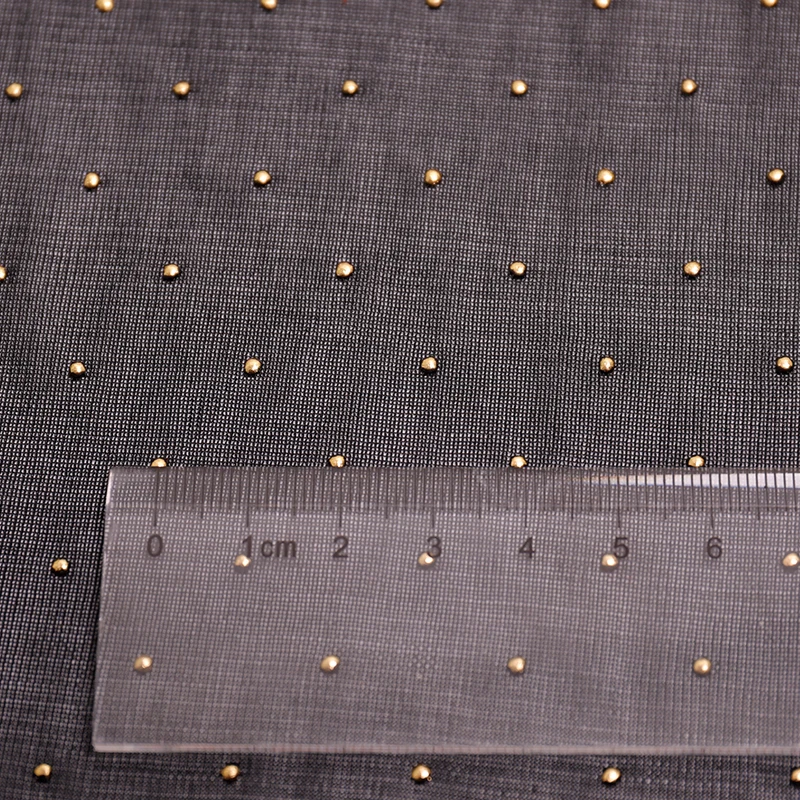 Заводская цена полиэфирная блестящая Тюлевая ткань из фольги с золотым принтом