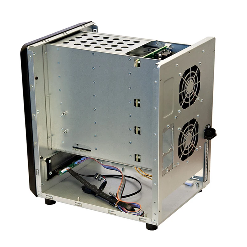 NAS Storage Server case Portable Mini Itx 8 Bay Hot Swap Server Chassis for Cloud Storage