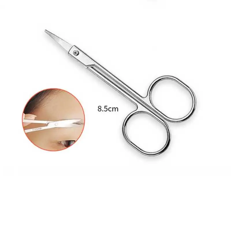 10 в 1 линейка для бровей щипцы для завивки ресниц аппликатор инструмент красоты для бритья для бровей, ножницы, инструмент для макияжа Набор наращивание ресниц Набор инструментов