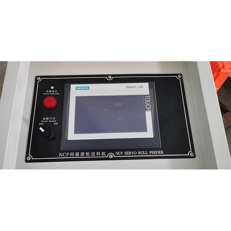 Source Factory Sales Servo Roll Feeder Pneumatic Feeder Steel Coil Feeding Machine Nc Servo Feeder 300 for Stamping Press