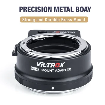 VILTROX NF-Z Adapter for Nikon Z Camera Mount Adapter Auto Focus Full Frame Lens Adapter Untuk Nikon Z6II Z7 Z50 Z30 Z9 ZFC detail image