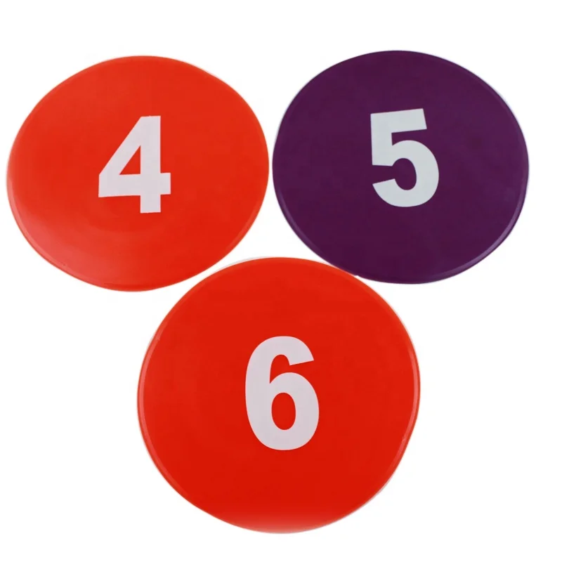 Numbered Spot Markers