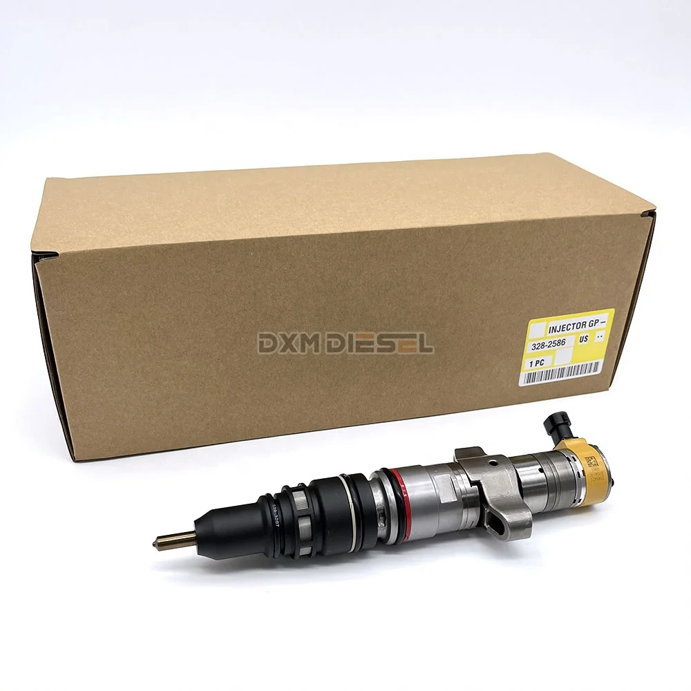 New 328-2586 3282586 Common Rail Fuel Injector Compatible with Cat C7 Diesel Engine 324D 325D 326D 329D Excavator 328-2585