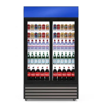 ペプシガラスドアコーラショーケース 冷蔵庫 省エネドリンク冷却器