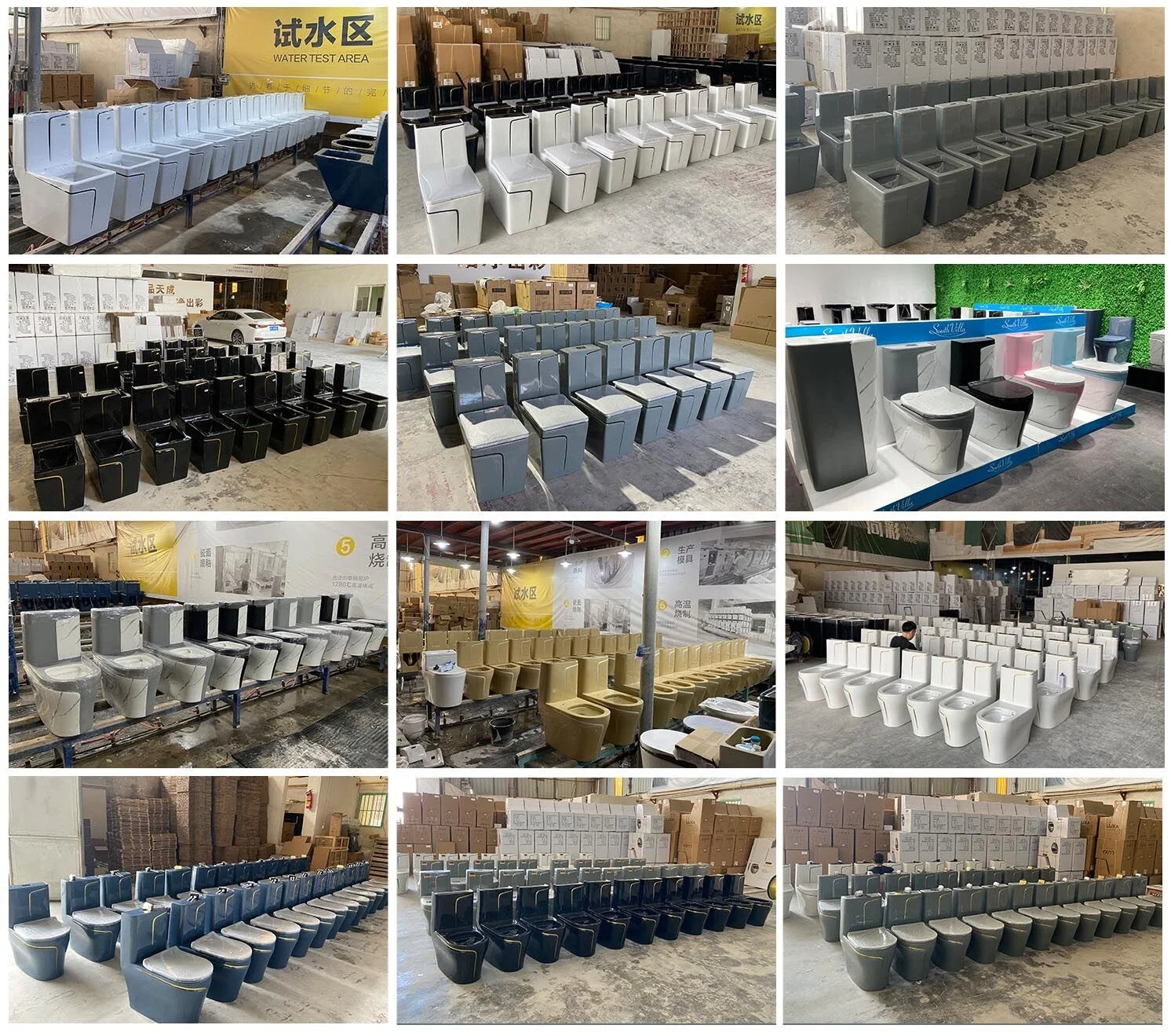 Современный дизайн S-trap/P-trap черная золотая линия цельный шкаф для воды мраморный туалет и раковина ванная комната Унитаз керамическая мраморная