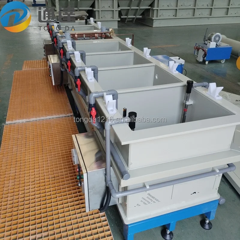 Small Anodizing Machine Titanium Anodizing Line Aluminum Anodizing Plant Rack Plating Machine