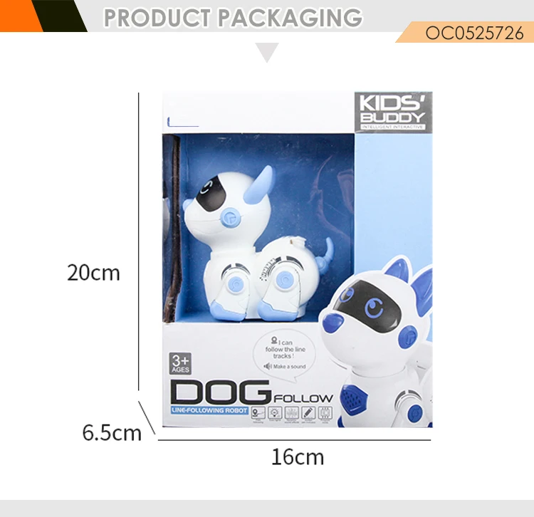 Interesting Inductive Drawing Line Follower Rc Robot Dog Kit With Line Sound
