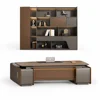 Boss desk  + File cabinet