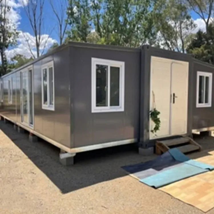 Prefab Tiny 20ft 40ft 2 3 4 5 6 Bedroom Small Little Fold Out Shipping Container House Homes Office With Bathroom and Kitchen